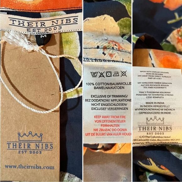 THEIR NIBS Fall Thanksgiving Pumpkin Patch Dreams Pajama Short Set Navy M NWT - Picture 10 of 12